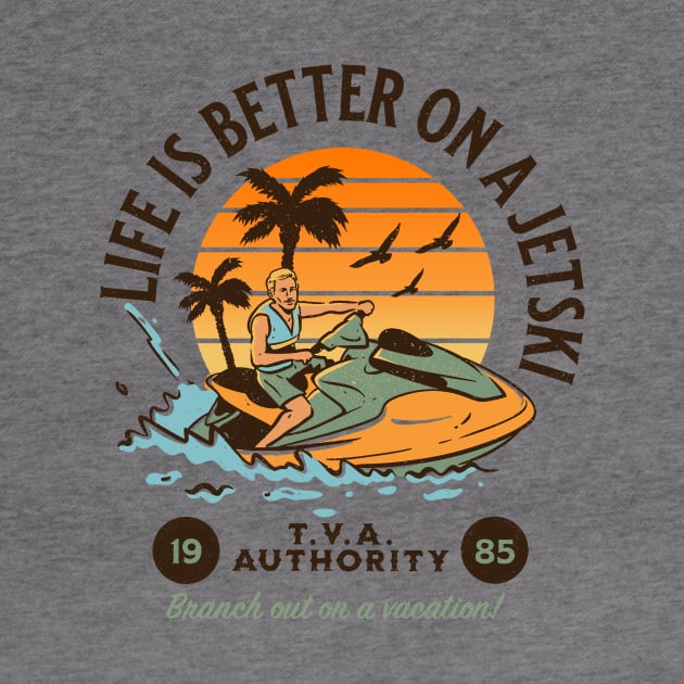 Life is Better on a Jetski by sticks and bones vintage